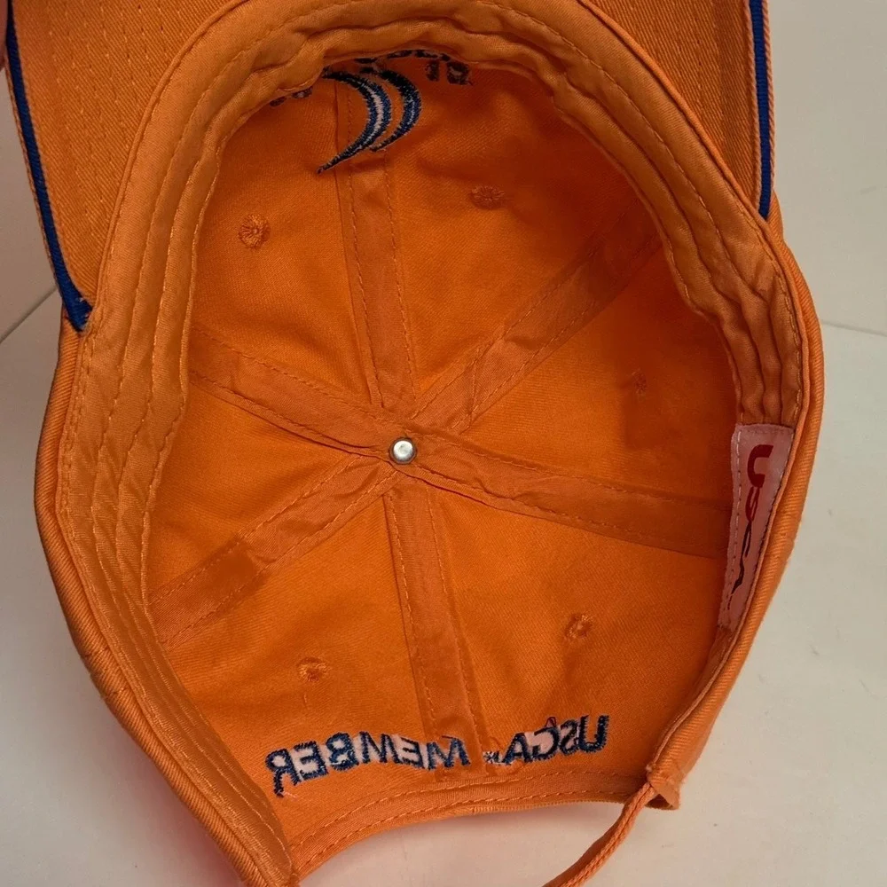 2015 U.S. Open Chambers Bay Golf Hat Adjustable Orange USGA Member - Picture 6 of 8